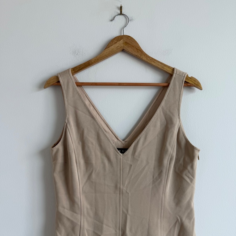 Ralph Lauren Black Label Sleeveless Knee-Length Sheath Dress Size 10 - Picture 5 of 11